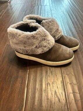 Low Boots with Fur - Size 4